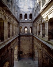 Interior facing west