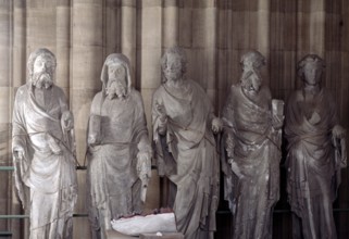 Model chamber in the north tower, plaster models, St., Sankt, Saint