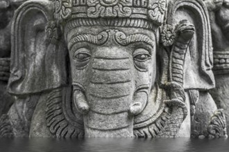 Buddha elephant in the park