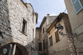 Nice glimpse of an ancient medieval village. Saint Paul de Vence, Provence-Alpes-Côte d'Azur.