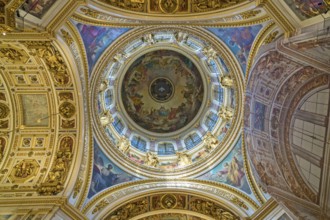 Sankt-Petersburg, Russia, 22.04.2018 - Inside of Saint Isaac's Cathedral, Europe
