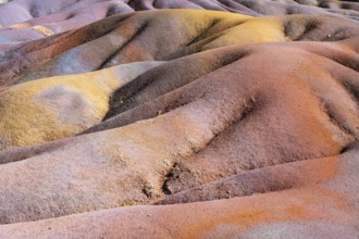Seven Coloured Earth, 7th coloured earth, Minerals, Geopark, Terres des couleurs, Chamarel, Indian