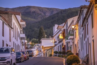 Residential buildings, main street in the village centre of Vilaflor, Province of Santa Cruz de