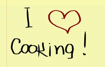 I Love Cooking Concept