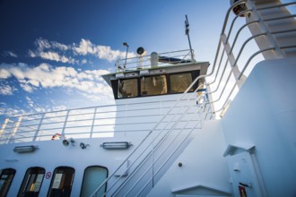 Bridge on a ferry