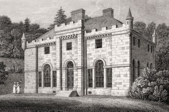 Hermitage of Braid, near Edinburgh, Scotland, 19th century, Views in Edinburgh by J. & H. S. Storer