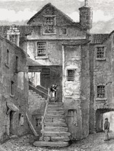 Haddington's Entry, town house of the Earl of Haddington, Holyrood Road, Edinburgh, Scotland, 18th