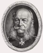 Wilhelm I or William I, 1797-1888, king of Prussia and first German emperor