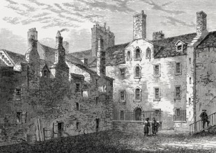 Chessel's Buildings, Chessel's Court, Canongate, Edinburgh, Scotland, 18th century