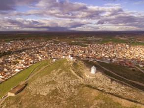 Molinos de Consuegra, cerro Calderico, Consuegra, provincia de Toledo, Castilla-La Mancha, Spain,