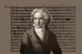 Hand-written musical notation, love song, Zärtliche Liebe, 1795, Ludwig van Beethoven, 1770 -1827,