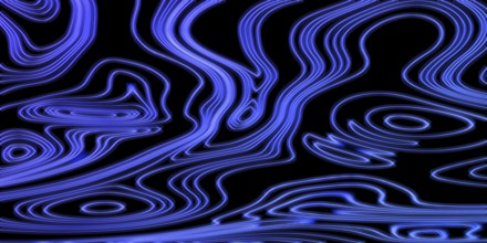Neon Glow violet lines on a dark background, Glowing background