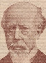 Julio Argentino Roca (1843-1914) on 1000 Australes 1988 Banknote from Argentina. Army general who