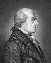 Gottlieb Konrad Pfeffel (1736-1809) on engraving from 1859. French-German writer and translator.