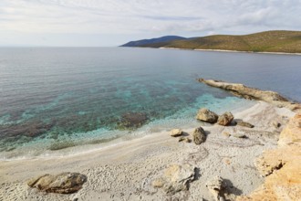 The beach Zastani of Marmari in Evia, Greece, Europe