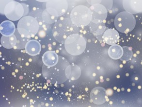 Beautiful bokeh made of blurred lights on colorfull background, Abstract defocused colorful blurred
