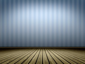 An image of a nice vintage blue room