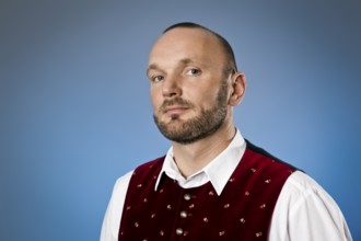 An image of a traditional bavarian man