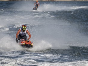 Olbia, Italy - September 16 - 20192 Aquabike world Championship gran prix of Italy