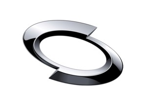 Rotated to right, logo Renault Samsung, Logo