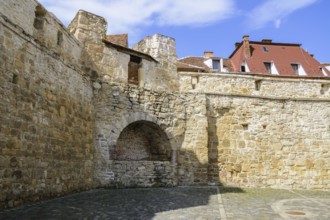 Fragment Of Fortified Wall In The Old City Of Cluj-Napoca, Romania Cluj-Napoca, Romania, Europe