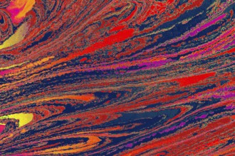 Abstract colored background. Marbling of aqueous surface design