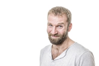 An image of a handsome bearded man casual