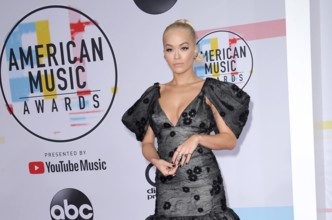 Rita Ora at the 2018 American Music Awards held at the Microsoft Theater in Los Angeles, USA on