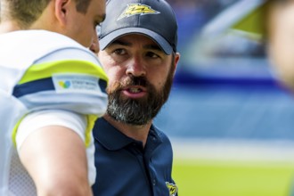 ELF/ Semi-Final Game : Stuttgart Surge at Vienna Vikings on 16. Sept. 2023, in the Generali-Arena,