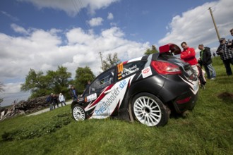Zwickau, Germany, 12/05/2012, Felix Herbold took first place in the 2012 AvD Sachsen Rally on