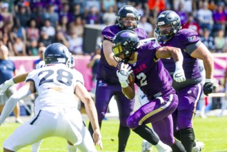 European League of Football, ELF/ Game : Milano Seamen at Frankfurt Galaxy  on 20. Aug.  2023 ,in