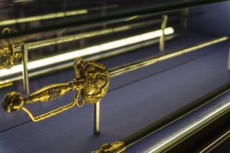 Sword gift from the city of Vitoria to General Alava, Álava Armory Museum, Vitoria, Basque Country,