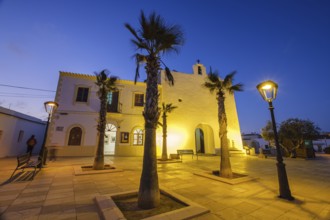 Sant Francesc Xavier church, Formentera, Pitiusas Islands, Balearic Community, Spain, Europe