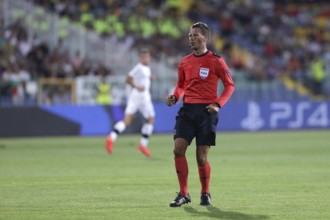 Sofia, Bulgaria - August 17, 2016: Football referee Mark Clattenburg is on Bulgaria's national