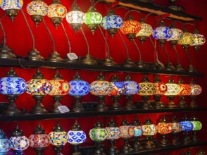 Mosaic colorful Ottoman lamps Lanterns