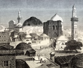 Reconstruction of the Church of the Holy Sepulchre, Jerusalem, 19th century