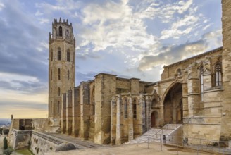 Cathedral of St. Mary of La Seu Vella is the former cathedral church of the Roman Catholic Diocese
