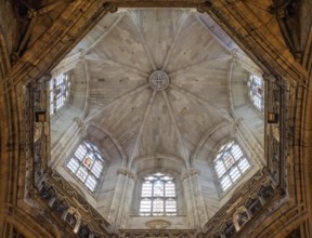 Dome of the Cathedral of Santa Eulalia, Barcelona, Catalonia, Spain, Europe