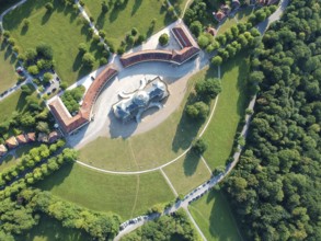 An image of the famous castle Solitude at Stuttgart Germany