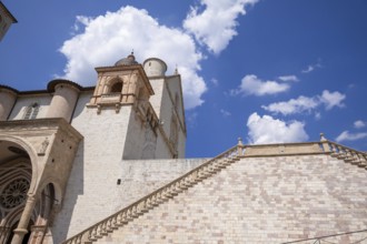 An image of the church of Assisi in Italy