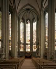 Soest, Wiesenkirche, St Maria zur Wiese, view to the east