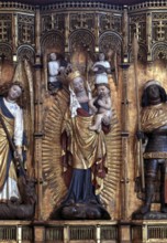 Madonna of the Wreath in the Krämer Altar, St., Saint, Saint