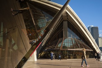 11.05.2018, Sydney, New South Wales, Australia, View of the Sydney Opera House, one of the city's