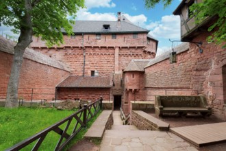 Castle-Koenigsbourg, Alsace, France, Europe