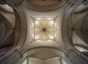 Saint-Martin-de-Boscherville, Abbaye Saint-Georges de Boscherville, view into the crossing tower