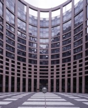 Strasbourg, European Parliament/ inner courtyard