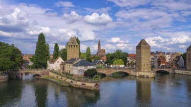 Strasbourg in Alsace, France, skyline Strasbourg in Alsace, France, Europe