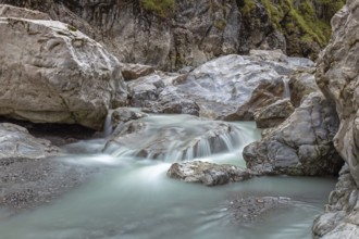 Rotlech Gorge near Weißenbach, Austria, Europe