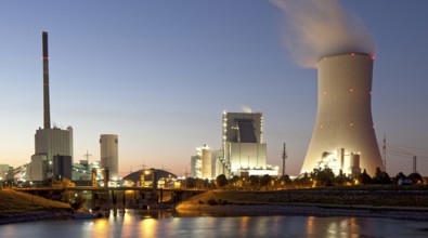 Hard coal-fired power plant ?Walsum Unit 10?, located in the city of Duisburg, North Rhine