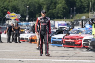 NASCAR Xfinty Driver, Jeb Burton (27) takes to the track to practice for the Ambetter Health 200 at